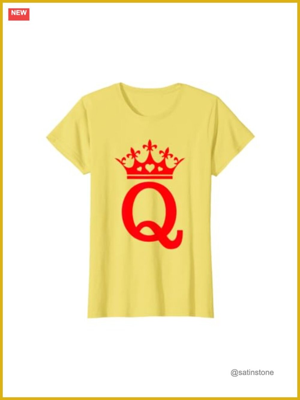 Queen of Hearts Halloween Costume T-Shirt for Women Couples Matching